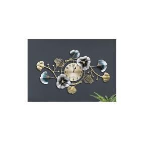 Horloge en métal Décoration murale pour la maison Salon Bureau École Horloge en métal unique avec utilisation à la main pour emballage gratuit - Product Image 1