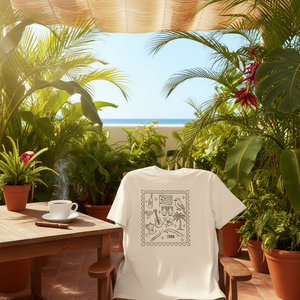 T-shirt Comfort Colors con stampa cubana retrò, ispirata a Cuba, Caraibi e Latino America, ideale per le vacanze, regalo per la patrimonio etnico latino-americano, maglietta per i viaggi in Cuba - Product Image 2