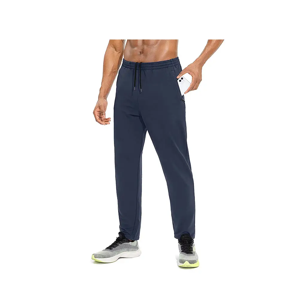 Pantalones deportivos informales para hombre, ropa de chándal de talla grande, lisa, para correr, personalizada