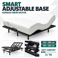 Matelas intelligent à soutien ferme, matelas de lit électrique réglable, matelas en mousse à mémoire de forme avec design ergonomique, fabricant OEM