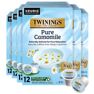 Té de Hierbas de Manzanilla Pura Twinings, 72 Cápsulas K-Cup para Keurig, 12 Unidades (Paquete de 6) - Product Image 6
