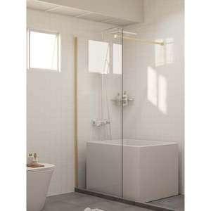 Tempered Glass <b>Shower</b> Screen (Clear) - Product Image 1