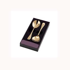 Stainless Steel Flatware Set Cutlery Top Selling <b>Gold</b> Mirror Polished With Case Soup & Salad <b>Spoon</b> - Product Image 1