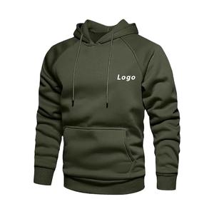 Sudadera con capucha pesada personalizada OEM calidad profesional 100% Jersey de algodón sudaderas con capucha de mezcla de algodón Unisex para hombres - Product Image 4