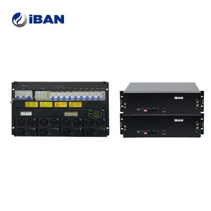 iBAN POWER 48V 400A 600A Telecom Rectifier Power System with 48V Energy Storage Lithium Battery telecom solar power systems