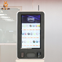 Máquina Expendedora de Pared Mini con Pantalla Táctil de 32 Pulgadas, Verificación de Edad, con Soporte para Pago con Tarjeta, 4G y Wifi