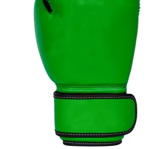 Guantes de boxeo equipo de entrenamiento con correa de muñeca segura acolchado protector de tela transpirable adecuado para la práctica de combate - Product Image 5