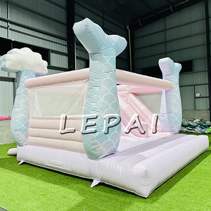 Vente flash Château gonflable sirène pour locations de fêtes Château gonflable <span class=keywords><strong>pas</strong></span> <span class=keywords><strong>cher</strong></span> populaire Hupfburg pour les fêtes d'enfants - Product Image 4