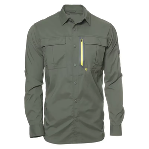 <b>Men</b> Long Sleeve Formal Button Down <b>Shirt</b> <b>Stretch</b> Wrinkle Free Business Casual Wear - Product Image 4