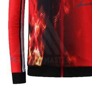 ชุดวอร์มไซส์ใหญ่พิเศษสำหรับผู้ชายชุดวอร์มสีพื้นพิมพ์ลายโลโก้ส่วนตัว - Product Image 5