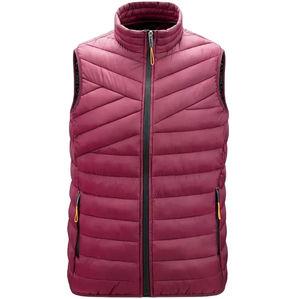 Nouvelle arrivée Veste bouffante Veste chaude d'hiver personnalisée Conception personnalisée de gros Veste bouffante sans manches de grande taille pour hommes - Product Image 6