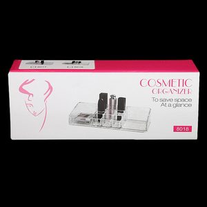 Acrylic Cosmetic <b>Makeup</b> Organizer Storage <b>Box</b> - White - Product Image 3