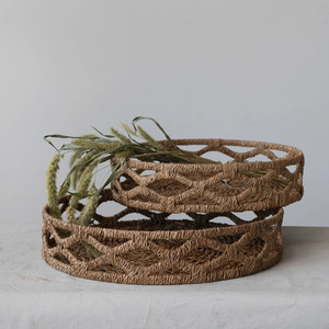 Bandeja de sierra de algas marinas naturales superventas hecha a mano conveniente para la decoración del hogar personalizada de la fábrica de Vietnam - Product Image 1