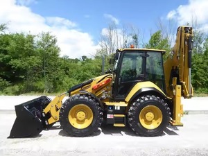 Guter Zustand CAT 432F Gebrauchter Bagger lader Caterpillar 4x4 420F 432F Lader Bagger lader Weltweit - Product Image 2