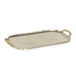 Plateau en métal rectangulaire en aluminium de haute qualité parfaitement conçu de style industriel avec de l'or fabriqué à partir de matériaux de qualité supérieure - Product Image 1
