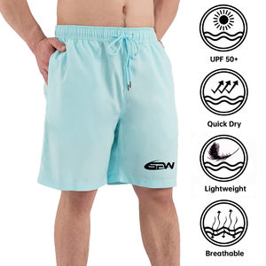 Logo personnalisé OEM Short de gym d'entraînement d'été pour hommes Short de fitness en spandex décontracté athlétique et squat Short de planche en toile élastique confortable - Product Image 5