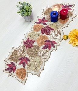 Hojas Corredor de cuentas hecho a mano - Product Image 3