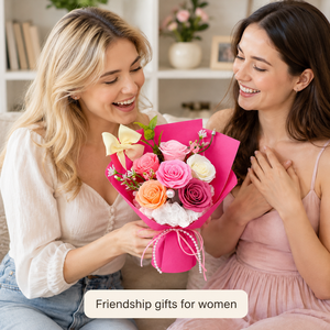 Bouquet de fleurs artificielles de luxe en gros, roses en savon au toucher réel pour mariage, remise de diplôme, fête des mères et cadeau de <span class=keywords><strong>la</strong></span> Saint-Valentin - Product Image 6