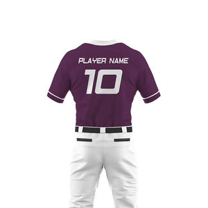 Uniformes Deportivos Personalizados de Béisbol y Sóftbol 2026, 100% Poliéster, Transpirables, de Alto Rendimiento, Suministro de Fábrica OEM - Product Image 4