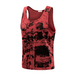 Custom Singlet 100%Polyester Sublimation Sports Gym Vests Training Tank Top - Product Image 1