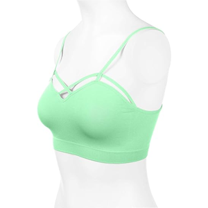 Soutien-gorge de sport de yoga sexy, de qualité professionnelle, haut court d'entraînement de gymnastique, grande taille, nouvelle collection 2025 - Product Image 4