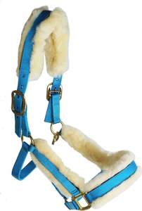 Vente en gros de licou d'équitation confortable en nylon avec rembourrage en fourrure polaire de qualité supérieure - Product Image 2