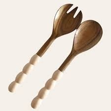 Wooden Resin <b>Cups</b> and Spoons for <b>Ice</b> Cream Serving for Parties - Product Image 2