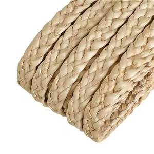 Eco Friendly Water Hyacinth Braided <b>Rope</b> Vietnam Natural Fiber Cord for Weaving and Craft Production - Product Image 6