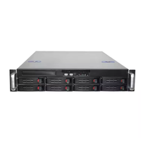 Chassis Server industri perakit panas 8 Bays