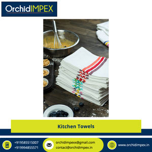 Toalla de cocina de algodón orgánico 100% de secado rápido de alta calidad de proveedor líder para compradores a granel genuinos - Product Image 3