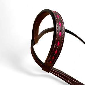 Promotion d'usine Durable équestre cheval Tack strass décoré Western cuir têtière pectoral correspondant équipement d'équitation - Product Image 4