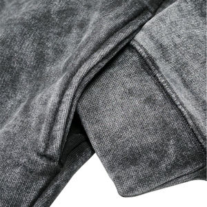 Sweats à capuche pour femmes de luxe, délavés à l'acide, surdimensionnés, en coton lourd de 500 g/m², avec impression ou broderie, sweats à capuche pour femmes délavés à l'acide - Product Image 5