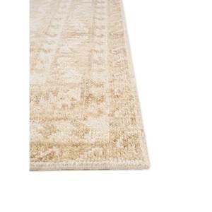 พรมไหมพรมถักมือขนาดใหญ่ Jaipur Rugs รุ่น ZA PKWL-4006 สีเทียมเบจ-น้ำตาลลายเมดัลเลียนแบบจิ๊กซอว์ สำหรับตกแต่งห้องนั่งเล่นในบ้าน - Product Image 4