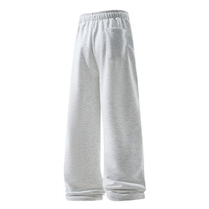 Stacked Wide Leg Sweatpants <b>Trousers</b> Jogging French Terry Track Pants Flare Straight Leg <b>Baggy</b> Sweatpants <b>men's</b> pants washed - Product Image 4
