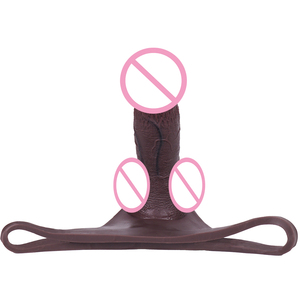 Sous-vêtements pour homme en silicone noir doux à texture différente, très vendus, pour une vie sexuelle en couple - Product Image 4
