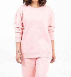 Sweatshirts oversize pour femmes, col rond, dessin animé, délavé à l'acide, broderie 3D, logo personnalisé sur le devant, 100% coton - Product Image 2