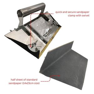 High Quality Lightweight Stainless Steel Sanding <b>Tool</b> for Construction Easy Use <b>Abrasive</b> Wall <b>Tool</b> Made Viet Nam OEM - Product Image 5