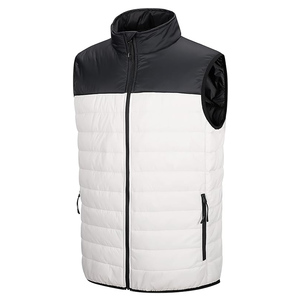 เสื้อกั๊กแจ็กเก็ตขนเป็ดแบบลำลองของผู้ชายเสื้อขนสัตว์ระบายอากาศได้ดีมีซิปกันลมสำหรับฤดูหนาว - Product Image 1