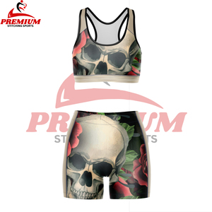 Top Deportivo Corto para Mujer, Ropa de Yoga, Shorts Elásticos de Spandex, Top Deportivo Personalizado - Product Image 6