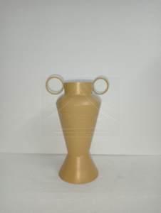 Vase à fleurs en métal rose personnalisé en usine |   Vase décoratif en métal de style nordique pour la maison et le bureau |   Vase à fleurs élégant finition mate - Product Image 5