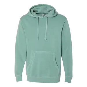 Última tendencia Colección de invierno para hombres Diseño personalizado Deportes Algodón Poliéster Chándal Sudadera con capucha Patrón sólido Nuevo diseño personalizado - Product Image 1