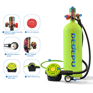 Bình dưỡng khí lặn mini di động bán chạy năm 2025, dung tích <span class=keywords><strong>2L</strong></span>, thời gian thở 40 phút - Product Image 4