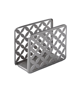 Cesta para Servilletas de Metal, Diseño Elegante, Compacta, Almacenamiento Estilizado para Servilletas y Pañuelos - Product Image 4