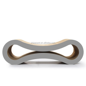 Top Selling Luxury Corrugated Paper <b>Cat</b> Scratcher Big Squeak <b>Toy</b> Eco-Friendly Classic Style <b>for</b> <b>Cats</b> - Product Image 5