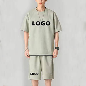 Les fabricants fournissent des t-shirts surdimensionnés personnalisés de haute qualité de couleur unie 280 grammes 100% coton T-shirts pour hommes 2024 nouveau design - Product Image 2