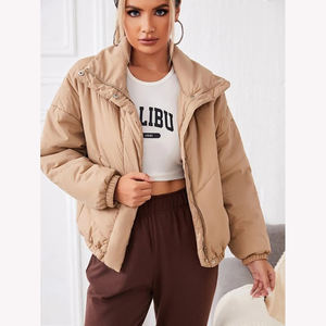 Chaquetas acolchadas informales de invierno de alta calidad, abrigo cálido con burbujas, chaqueta acolchada 2025 - Product Image 5