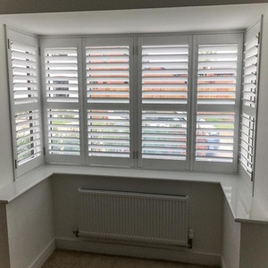 Volets en <span class=keywords><strong>bois</strong></span> modernes horizontaux <span class=keywords><strong>pour</strong></span> hôtels, volets de plantation DIY <span class=keywords><strong>pour</strong></span> l'intérieur - Product Image 4