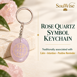 Pendentif porte-clés ovale en pierre précieuse rose naturelle, sculpté, gravé et imprimé, cadeau d'affaires - Product Image 6