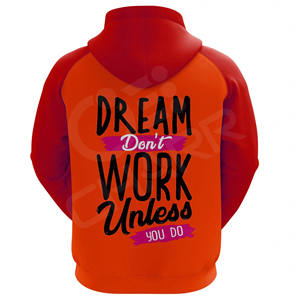 100% coton de haute qualité personnalisé hommes surdimensionnés hiver sweats à capuche mode de rue solide polaire brodé sweats à capuche en vente - Product Image 4