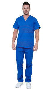Uniforme médico de enfermería para hombre, uniforme de Hospital de alta calidad, conjunto de 2 piezas, Unisex - Product Image 4